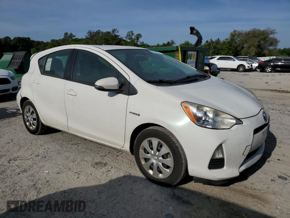 2014 Toyota Prius One with VIN JTDKDTB39E1570523, listed as a Copart auction lot 54186935 with 302,485 mi miles and Non Repairable. Bid and sale history available at DreamBid. Image 4.