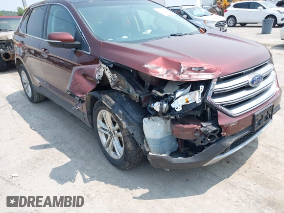2016 Ford Edge SEL z VIN 2FMPK4J82GBB00481, wystawiony jako IAAI lot #42414912 z przebiegiem 159 671 mil mil oraz . Historia ofert i sprzedaży dostępna na DreamBid. Obrazek 6.