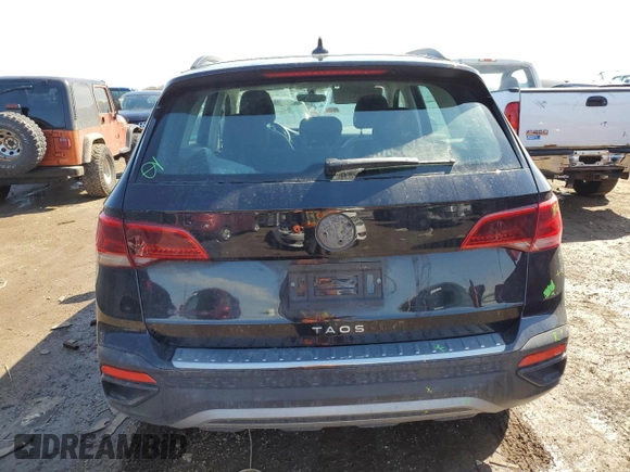 2023 Volkswagen Taos S z VIN 3VVCX7B24PM373552, wystawiony jako Copart lot #49386635 z przebiegiem 10 606 mil mil oraz Szkoda całkowita • Salvage title. Historia ofert i sprzedaży dostępna na DreamBid. Obrazek 6.