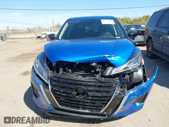 2024 Nissan Kicks S with VIN 3N1CP5BV8RL595357, listed as a IAAI auction lot 41777605 with 1,026 mi miles and . Bid and sale history available at DreamBid. Image 12.