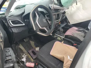 2019 Hyundai Accent SE with VIN 3KPC24A36KE067915, listed as a Copart auction lot 64745104 with 122,745 mi miles and Salvage Title. Bid and sale history available at carsss.com. Image 8.