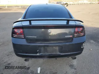 2006 Dodge Charger SRT-8 with VIN 2B3LA73W36H369475, listed as a Copart auction lot 43774705 with 130,495 mi miles and Salvage Title. Bid and sale history available at DreamBid. Image 6.