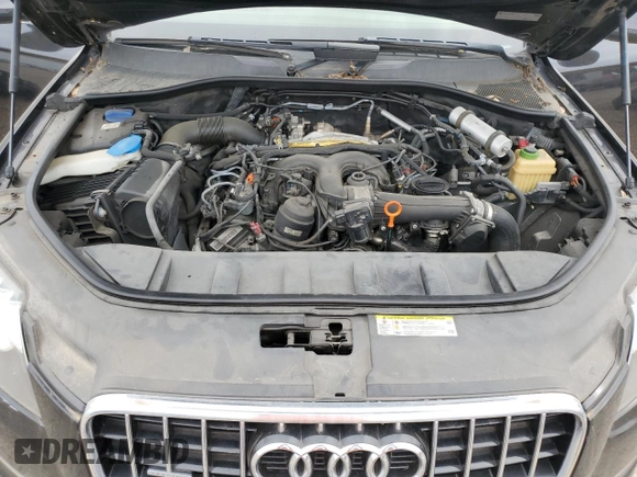 2013 Audi Q7 3.0L TDI Premium Plus with VIN WA1LMAFE9DD003496, listed as a Copart auction lot 50149125 with 140,842 mi miles and Clean Title. Bid and sale history available at carsss.com. Image 12.