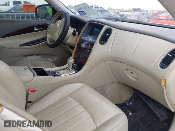 2010 Infiniti EX with VIN JN1AJ0HP4AM702323, listed as a IAAI auction lot 42430666 with 128,173 mi miles and . Bid and sale history available at DreamBid. Image 5.