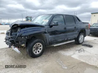2003 Chevrolet Avalanche with VIN 3GNEK13T93G173292, listed as a Copart auction lot 47475095 with 0 mi miles and Salvage Title. Bid and sale history available at carsss.com. Image 1.