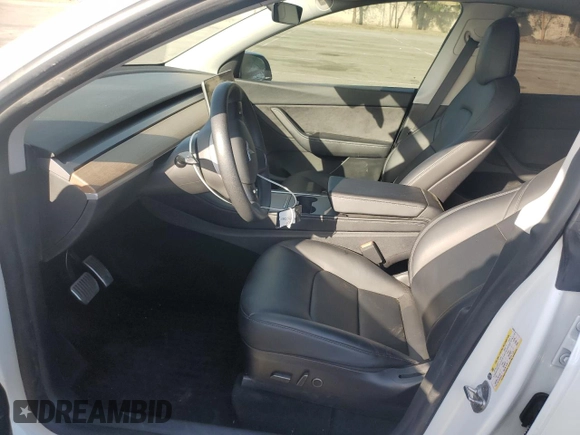 2021 Tesla Model Y Long Range with VIN 5YJYGDEE4MF204219, listed as a Copart auction lot 47429865 with 92,821 mi miles and Salvage Title. Bid and sale history available at DreamBid. Image 7.