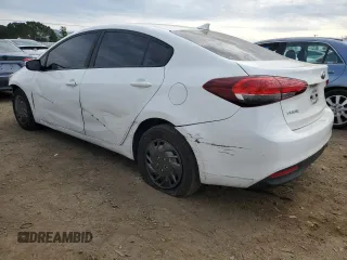 2017 Kia Forte LX with VIN 3KPFK4A70HE131732, listed as a Copart auction lot 46348735 with 155,165 mi miles and Salvage Title. Bid and sale history available at carsss.com. Image 2.