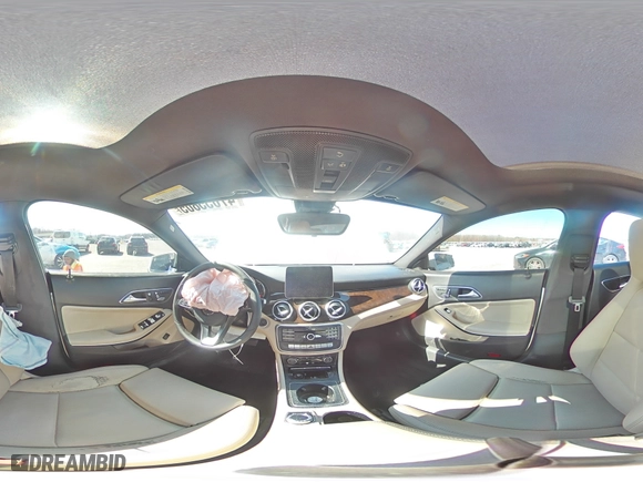 2018 Mercedes-Benz CLA with VIN WDDSJ4EB5JN641310, listed as a Copart auction lot 47055805 with 106,820 mi miles and Salvage Title. Bid and sale history available at carsss.com. Image 14.