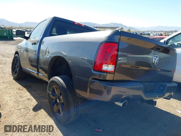 2016 Ram 1500 Tradesman with VIN 3C6JR6ATXGG158364, listed as a IAAI auction lot 41626474 with 81,776 mi miles and . Bid and sale history available at DreamBid. Image 3.