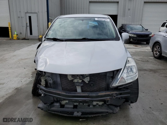 2010 Nissan Versa 1.8 S with VIN 3N1BC1CP3AL432751, listed as a Copart auction lot 46337395 with 181,695 mi miles and Salvage Title. Bid and sale history available at carsss.com. Image 5.