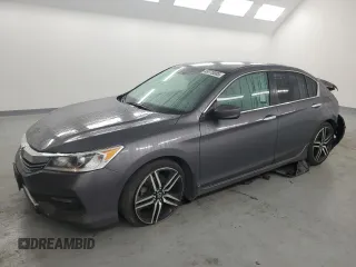 2017 Honda Accord Sedan Sport with VIN 1HGCR2F59HA274869, listed as a Copart auction lot 49770085 with 110,991 mi miles and Salvage Title. Bid and sale history available at carsss.com. Image 1.