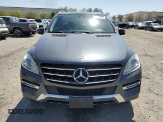 2015 Mercedes-Benz M ML 350 with VIN 4JGDA5JB9FA592587, listed as a Copart auction lot 52114055 with 73,978 mi miles and Salvage Title. Bid and sale history available at carsss.com. Image 5.