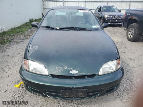 2002 Chevrolet Cavalier with VIN 1G1JC524427217627, listed as a Copart auction lot 73422724 with 167,522 mi miles and Salvage Title. Bid and sale history available at carsss.com. Image 5.