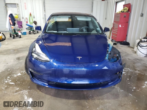 2018 Tesla Model 3 Long Range Battery with VIN 5YJ3E1EBXJF120356, listed as a Copart auction lot 87658175 with 34,119 mi miles and Salvage Title. Bid and sale history available at DreamBid. Image 5.
