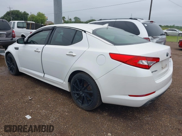 2012 Kia Optima SX with VIN 5XXGR4A63CG065071, listed as a IAAI auction lot 42161517 with 134,615 mi miles and . Bid and sale history available at carsss.com. Image 3.