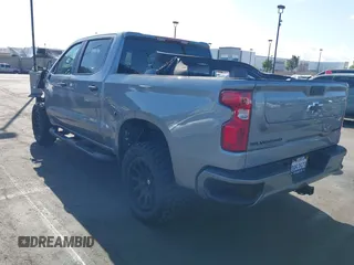 2024 Chevrolet Silverado 1500 Custom with VIN 3GCPABEKXRG301790, listed as a IAAI auction lot 41905893 with 6,800 mi miles and . Bid and sale history available at DreamBid. Image 3.