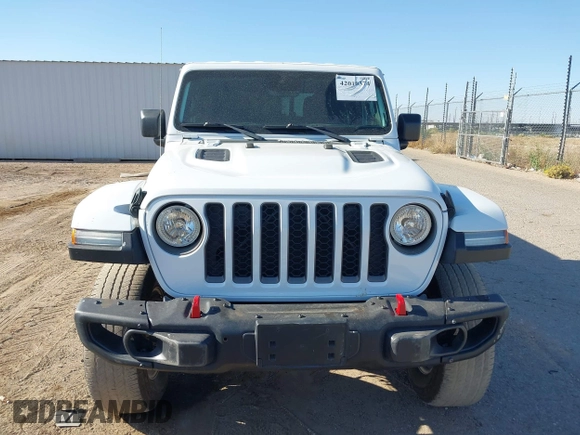 2020 Jeep Gladiator Rubicon with VIN 1C6JJTBG6LL187235, listed as a IAAI auction lot 42010374 with Not Provided miles and . Bid and sale history available at DreamBid. Image 12.