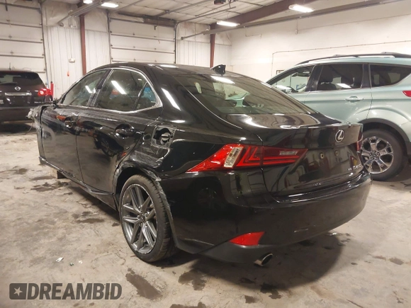 2014 Lexus IS 250 with VIN JTHCF1D23E5002623, listed as a IAAI auction lot 41984262 with 108,924 mi miles and . Bid and sale history available at DreamBid. Image 3.