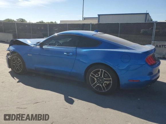 2020 Ford Mustang GT with VIN 1FA6P8CF8L5175338, listed as a Copart auction lot 49947045 with 62,954 mi miles and Salvage Title. Bid and sale history available at DreamBid. Image 2.