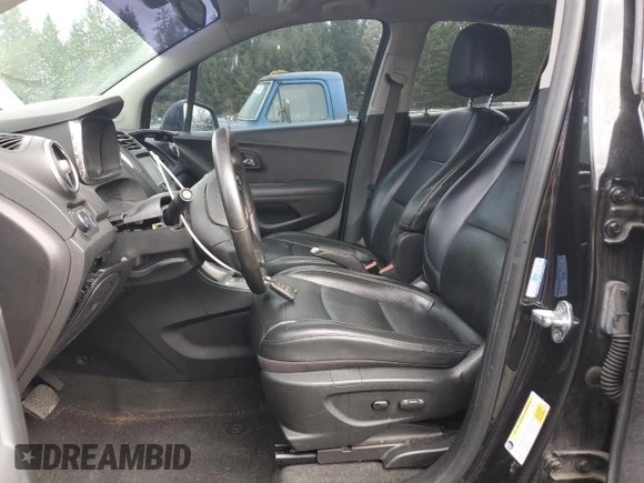 2016 Chevrolet Trax LTZ with VIN KL7CJRSB7GB649707, listed as a Copart auction lot 51951785 with 158,613 mi miles and Salvage Title. Bid and sale history available at carsss.com. Image 7.