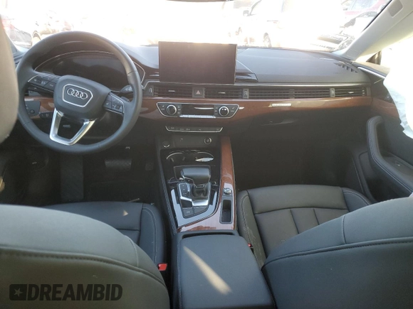 2023 Audi A5 Sportback Premium Plus with VIN WAUCBCF56PA007693, listed as a Copart auction lot 82938034 with 14,486 mi miles and Salvage Title. Bid and sale history available at carsss.com. Image 8.