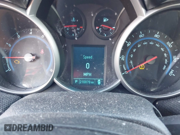 2012 Chevrolet Cruze 1LT with VIN 1G1PF5SC7C7319336, listed as a IAAI auction lot 42121538 with 210,079 mi miles and . Bid and sale history available at DreamBid. Image 7.