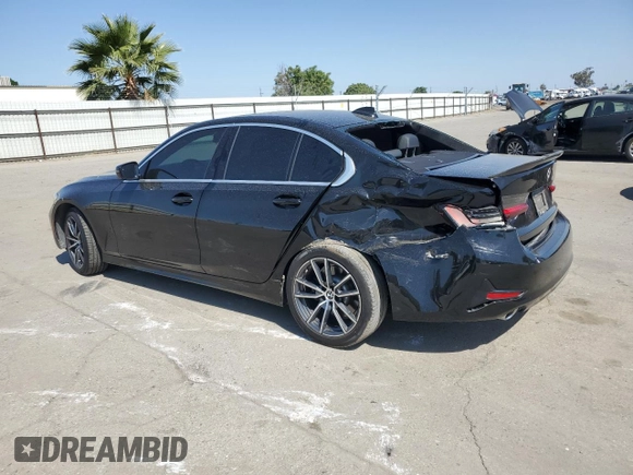 2020 BMW 3 Series 330i with VIN 3MW5R1J03L8B06045, listed as a Copart auction lot 55536645 with 105,080 mi miles and Salvage title. Bid and sale history available at DreamBid. Image 2.