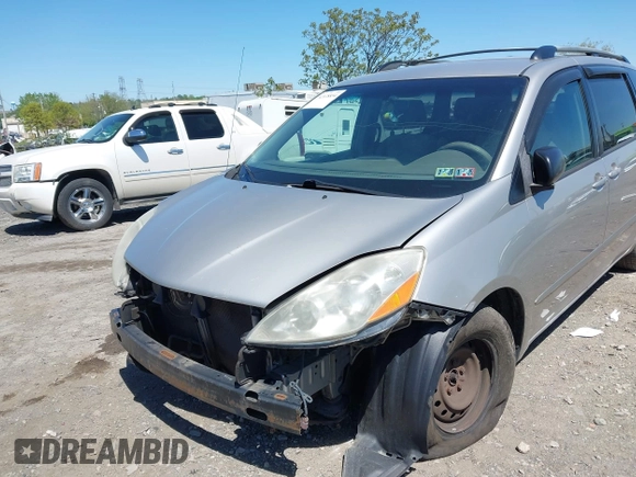 2007 Toyota Sienna CE with VIN 5TDZK23C97S006616, listed as a IAAI auction lot 42128854 with 234,985 mi miles and . Bid and sale history available at DreamBid. Image 6.