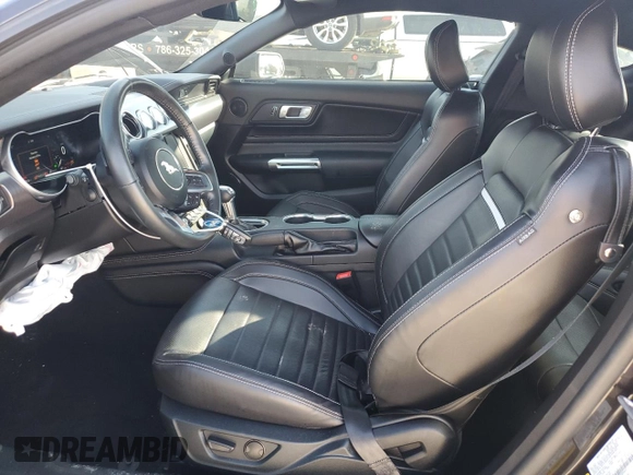 2023 Ford Mustang Mach 1 with VIN 1FA6P8R07P5501641, listed as a Copart auction lot 85503074 with 15,331 mi miles and Salvage title. Bid and sale history available at DreamBid. Image 7.