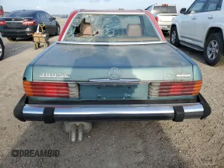 1984 Mercedes-Benz 380 with VIN WDBBA45AXEA010159, listed as a Copart auction lot 43923635 with 139,999 mi miles and Clean Title. Bid and sale history available at carsss.com. Image 6.