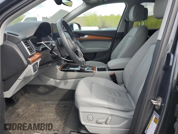 2021 Audi Q5 Premium Plus z VIN WA1BAAFY9M2068049, wystawiony jako Copart lot #56390505 z przebiegiem 53 960 mil mil oraz Szkoda całkowita • Salvage title. Historia ofert i sprzedaży dostępna na DreamBid. Obrazek 7.