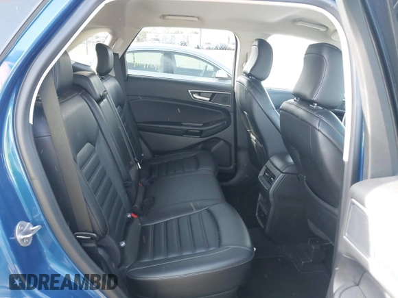 2024 Ford Edge SEL with VIN 2FMPK4J97RBA93748, listed as a IAAI auction lot 42081855 with 27,755 mi miles. Bid and sale history available at carsss.com. Image 8.