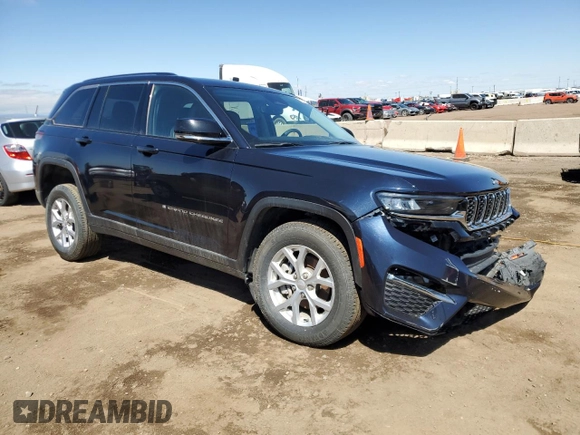 2023 Jeep Grand Cherokee Limited with VIN 1C4RJHBG5P8857410, listed as a Copart auction lot 52878685 with 51,004 mi miles and Clean title. Bid and sale history available at DreamBid. Image 4.