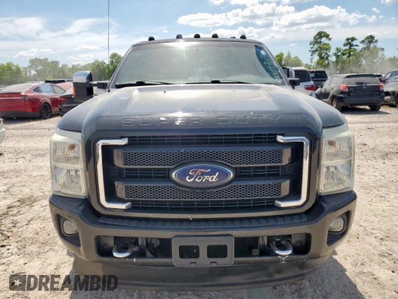 2015 Ford F-350 Lariat with VIN 1FT8W3DT1FEC78179, listed as a Copart auction lot 66496905 with 221,280 mi miles and Salvage title. Bid and sale history available at DreamBid. Image 5.