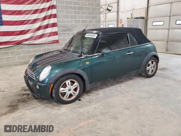 2008 MINI Convertible z VIN WMWRF33538TG18390, wystawiony jako Copart lot #84453434 z przebiegiem Nie podano mil oraz Tytuł czysty. Historia ofert i sprzedaży dostępna na DreamBid. Obrazek 1.