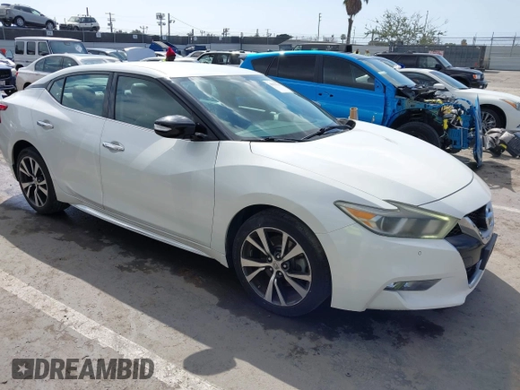 2016 Nissan Maxima S with VIN 1N4AA6AP2GC430689, listed as a IAAI auction lot 41913701 with 132,637 mi miles and . Bid and sale history available at DreamBid. Image 1.