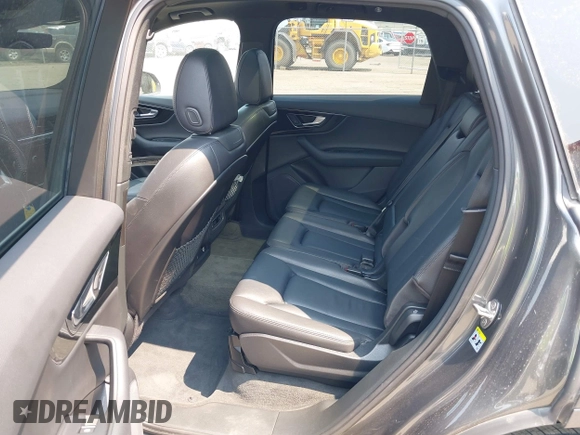 2019 Audi Q7 Premium with VIN WA1AAAF73KD031616, listed as a IAAI auction lot 39952592 with 60,839 mi miles and . Bid and sale history available at DreamBid. Image 8.