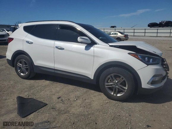 2018 Hyundai Santa Fe Sport 2.4L with VIN 5NMZU3LB7JH103671, listed as a Copart auction lot 49740085 with 165,320 mi miles and Salvage Title. Bid and sale history available at carsss.com. Image 4.