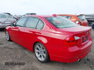 2007 BMW 3 Series 335i with VIN WBAVB73577PA87431, listed as a IAAI auction lot 41843603 with 99,329 mi miles. Bid and sale history available at carsss.com. Image 3.