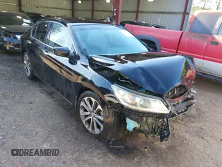 2014 Honda Accord Sedan Sport with VIN 1HGCR2F52EA214654, listed as a IAAI auction lot 42048759 with 165,197 mi miles. Bid and sale history available at carsss.com. Image 1.