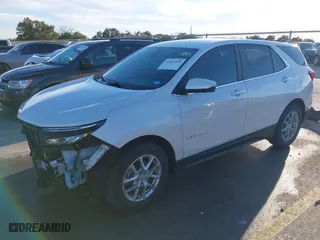 2022 Chevrolet Equinox LT with VIN 2GNAXKEV9N6104136, listed as a IAAI auction lot 41387595 with 76,209 mi miles. Bid and sale history available at carsss.com. Image 18.
