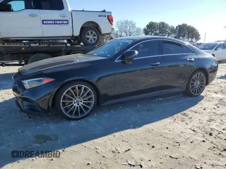 2019 Mercedes-Benz CLS with VIN WDD2J5JB9KA027798, listed as a Copart auction lot 88867335 with 62,678 mi miles and Salvage Title. Bid and sale history available at carsss.com. Image 1.