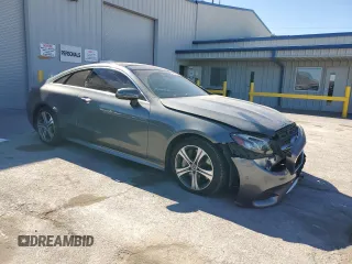 2018 Mercedes-Benz E-Class E 400 with VIN WDD1J6FB9JF008681, listed as a Copart auction lot 46630545 with 64,094 mi miles and Salvage Title. Bid and sale history available at carsss.com. Image 4.
