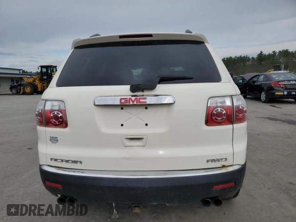 2010 GMC Acadia SL z VIN 1GKLVKED5AJ182364, wystawiony jako Copart lot #55702515 z przebiegiem 171 726 mil mil oraz Czysty tytuł • Clean title. Historia ofert i sprzedaży dostępna na DreamBid. Obrazek 6.