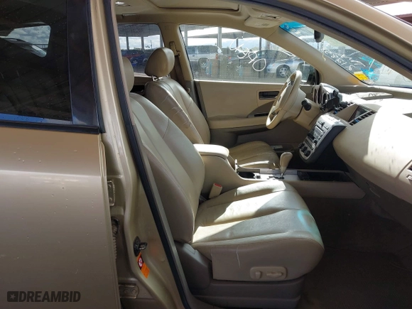 2004 Nissan Murano SL with VIN JN8AZ08T34W212858, listed as a IAAI auction lot 41779057 with 152,506 mi miles. Bid and sale history available at carsss.com. Image 5.