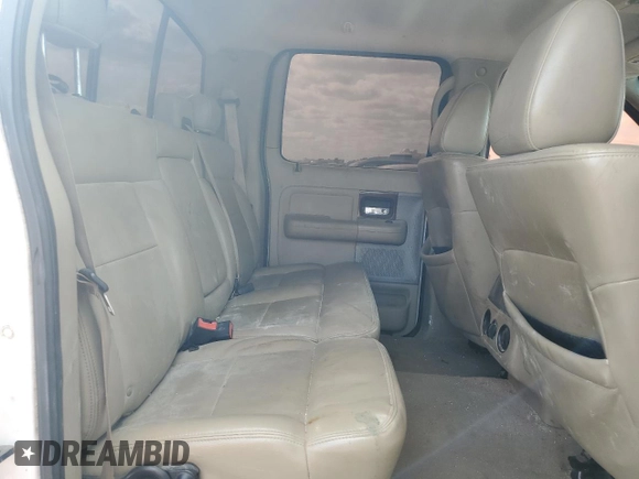 2006 Ford F-150 XLT with VIN 1FTPW12V56KE05697, listed as a Copart auction lot 49475675 with 234,434 mi miles and Salvage Title. Bid and sale history available at carsss.com. Image 10.