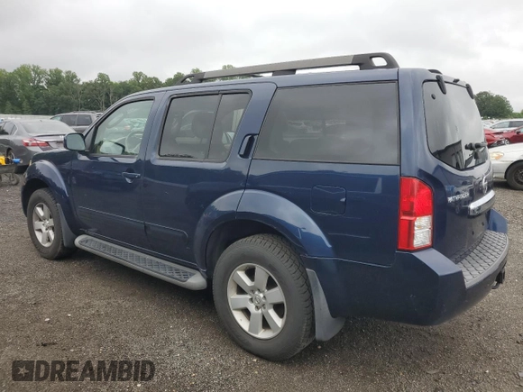 2008 Nissan Pathfinder SE with VIN 5N1AR18BX8C634086, listed as a Copart auction lot 64395095 with 175,614 mi miles and Clean title. Bid and sale history available at DreamBid. Image 2.