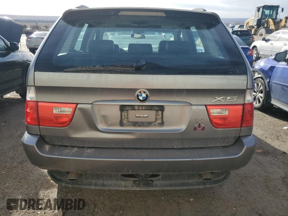 2004 BMW X5 3.0i with VIN 5UXFA13514LU29204, listed as a Copart auction lot 49104855 with 105,369 mi miles and Salvage Title. Bid and sale history available at carsss.com. Image 6.