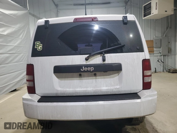2012 Jeep Liberty Sport with VIN 1C4PJLAK5CW127485, listed as a Copart auction lot 48242425 with 139,273 mi miles and Salvage Title. Bid and sale history available at DreamBid. Image 6.