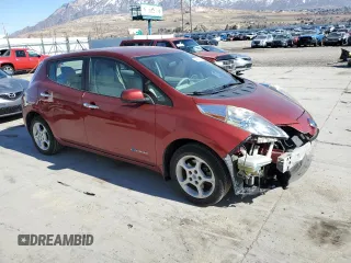 2014 Nissan LEAF SV z VIN 1N4AZ0CP0EC333782, wystawiony jako Copart lot #47541495 z przebiegiem 73 795 mil mil oraz Szkoda całkowita • Salvage title. Historia ofert i sprzedaży dostępna na DreamBid. Obrazek 4.